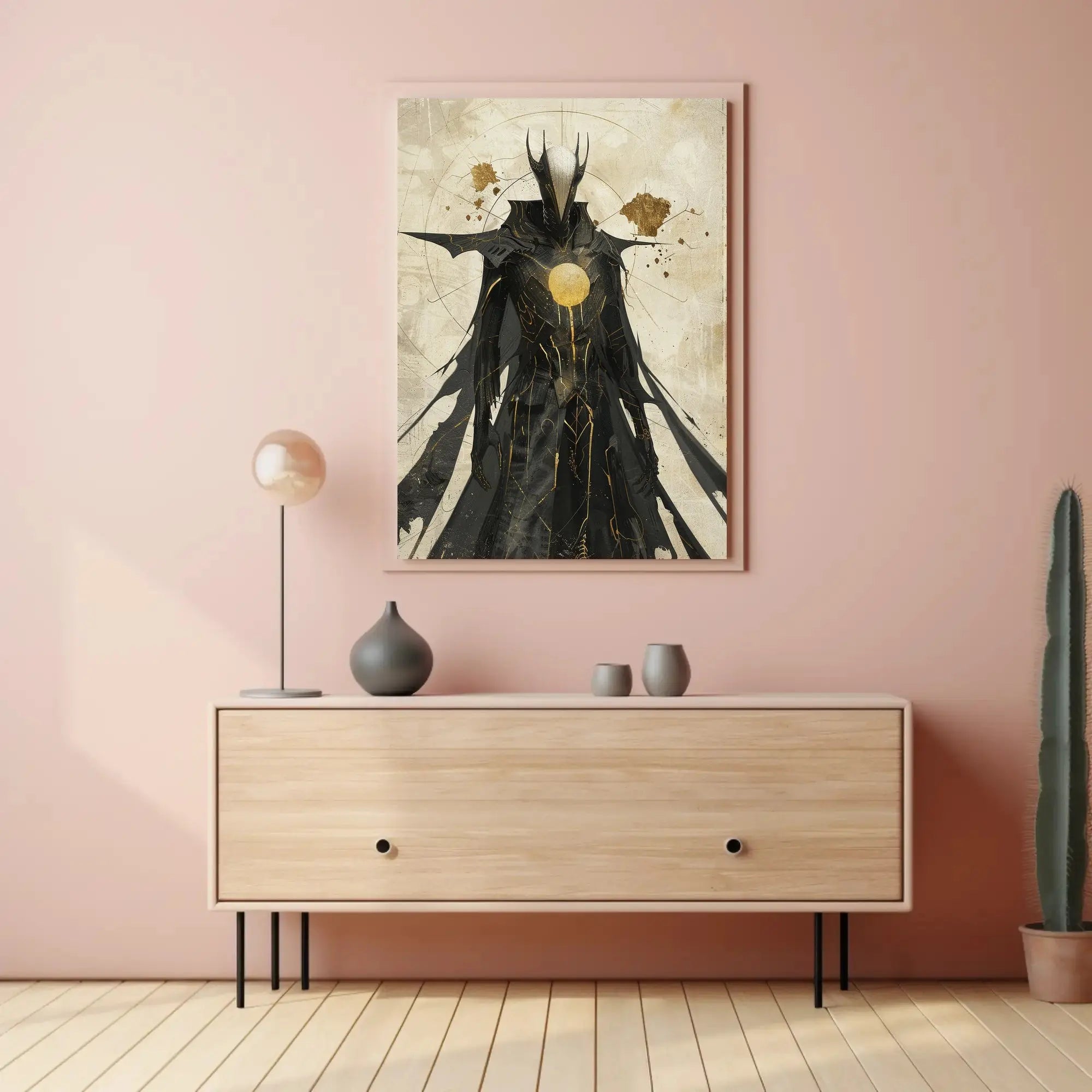 Mystical Knight Fantasy Art Poster PosterGoat