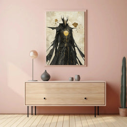 Mystical Knight Fantasy Art Poster PosterGoat