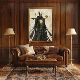 Mystical Knight Fantasy Art Poster PosterGoat