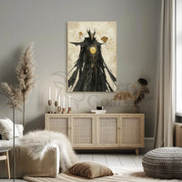 Mystical Knight Fantasy Art Poster PosterGoat