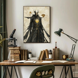Mystical Knight Fantasy Art Poster PosterGoat