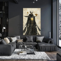Mystical Knight Fantasy Art Poster PosterGoat