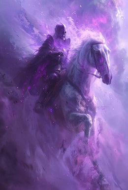 Mystical Knight Fantasy Scene Art Poster PosterGoat