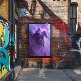 Mystical Knight Fantasy Scene Art Poster PosterGoat