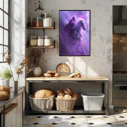 Mystical Knight Fantasy Scene Art Poster PosterGoat