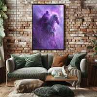 Mystical Knight Fantasy Scene Art Poster PosterGoat