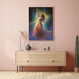 Mystical Transcendence Artistic Masterpiece Abstract Poster PosterGoat