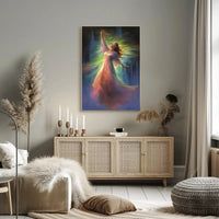 Mystical Transcendence Artistic Masterpiece Abstract Poster PosterGoat
