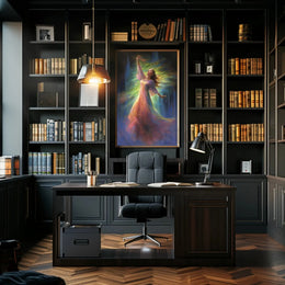 Mystical Transcendence Artistic Masterpiece Abstract Poster PosterGoat
