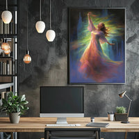 Mystical Transcendence Artistic Masterpiece Abstract Poster PosterGoat