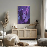 Mystical Undead Archer Fantastical Sci-Fi Poster PosterGoat