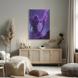 Mystical Undead Archer Fantastical Sci-Fi Poster PosterGoat