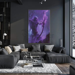 Mystical Undead Archer Fantastical Sci-Fi Poster PosterGoat