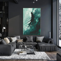 Mystical Warrior Abstract, Artistic, or Pop Culture Poster PosterGoat