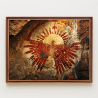 Native American Bird Art Cultural or Heritage Poster PosterGoat