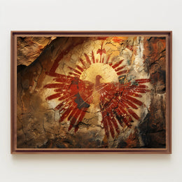 Native American Bird Art Cultural or Heritage Poster PosterGoat