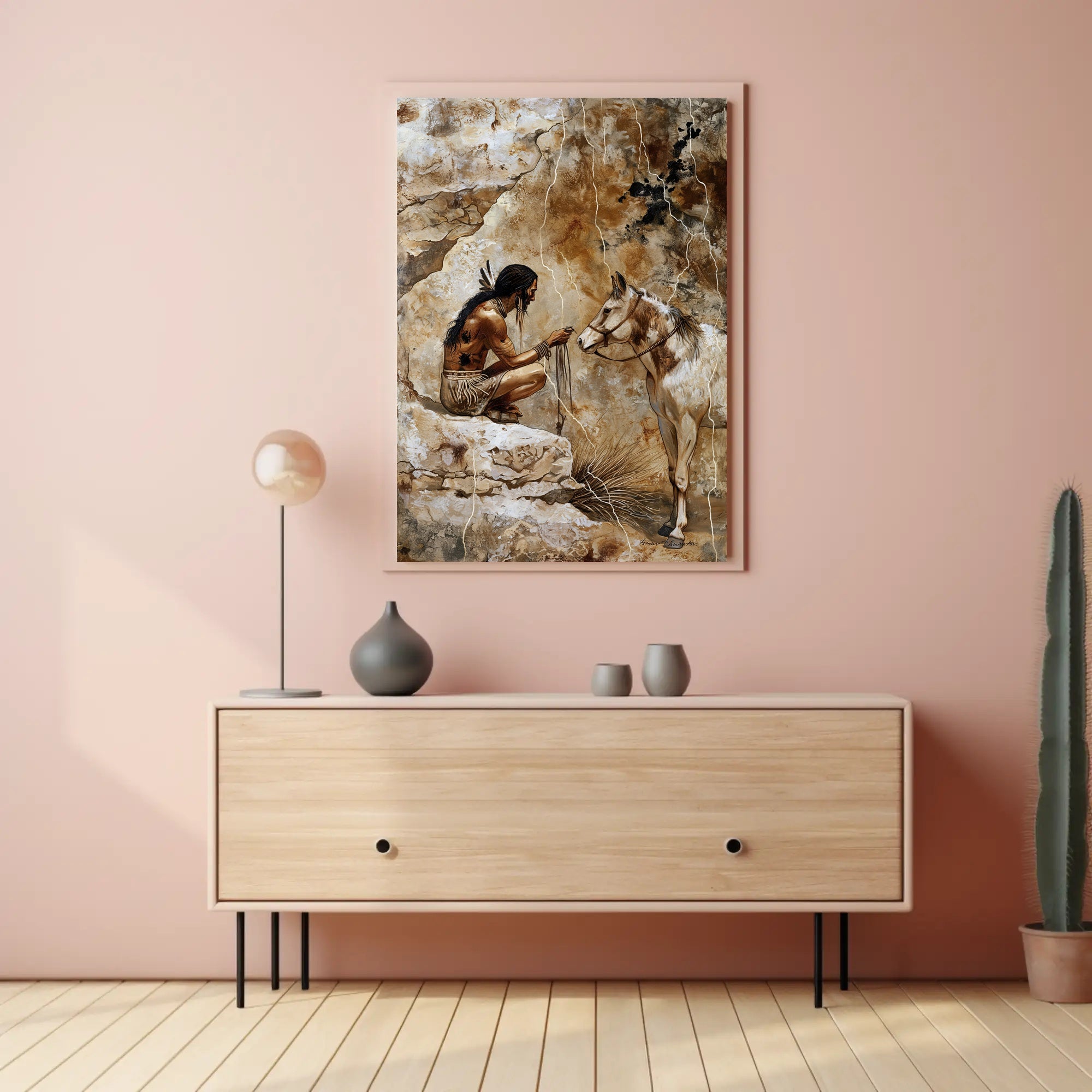 Native American Serenity Cultural Heritage Poster PosterGoat