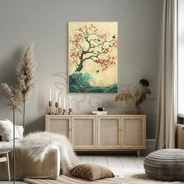 Nature-Inspired Ukiyo-e Art Print: Artistic Poster PosterGoat