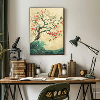 Nature-Inspired Ukiyo-e Art Print: Artistic Poster PosterGoat