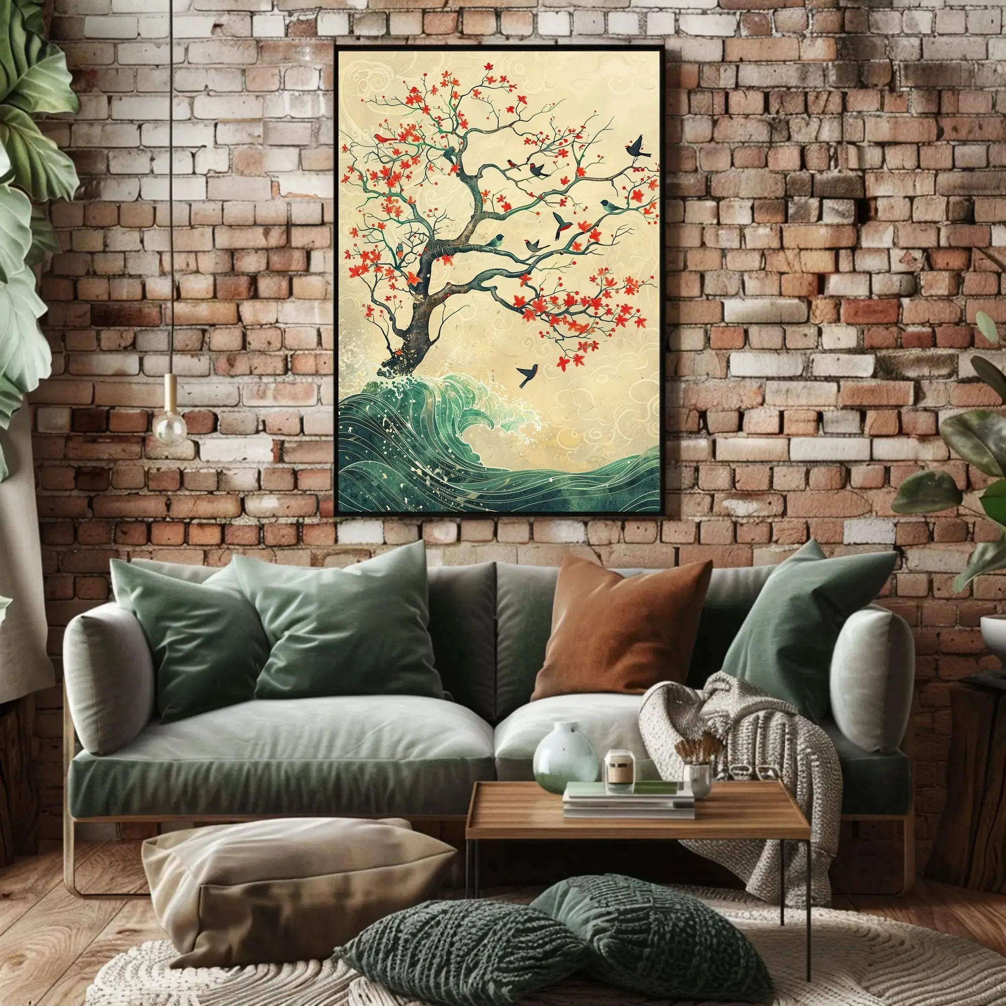 Nature-Inspired Ukiyo-e Art Print: Artistic Poster PosterGoat