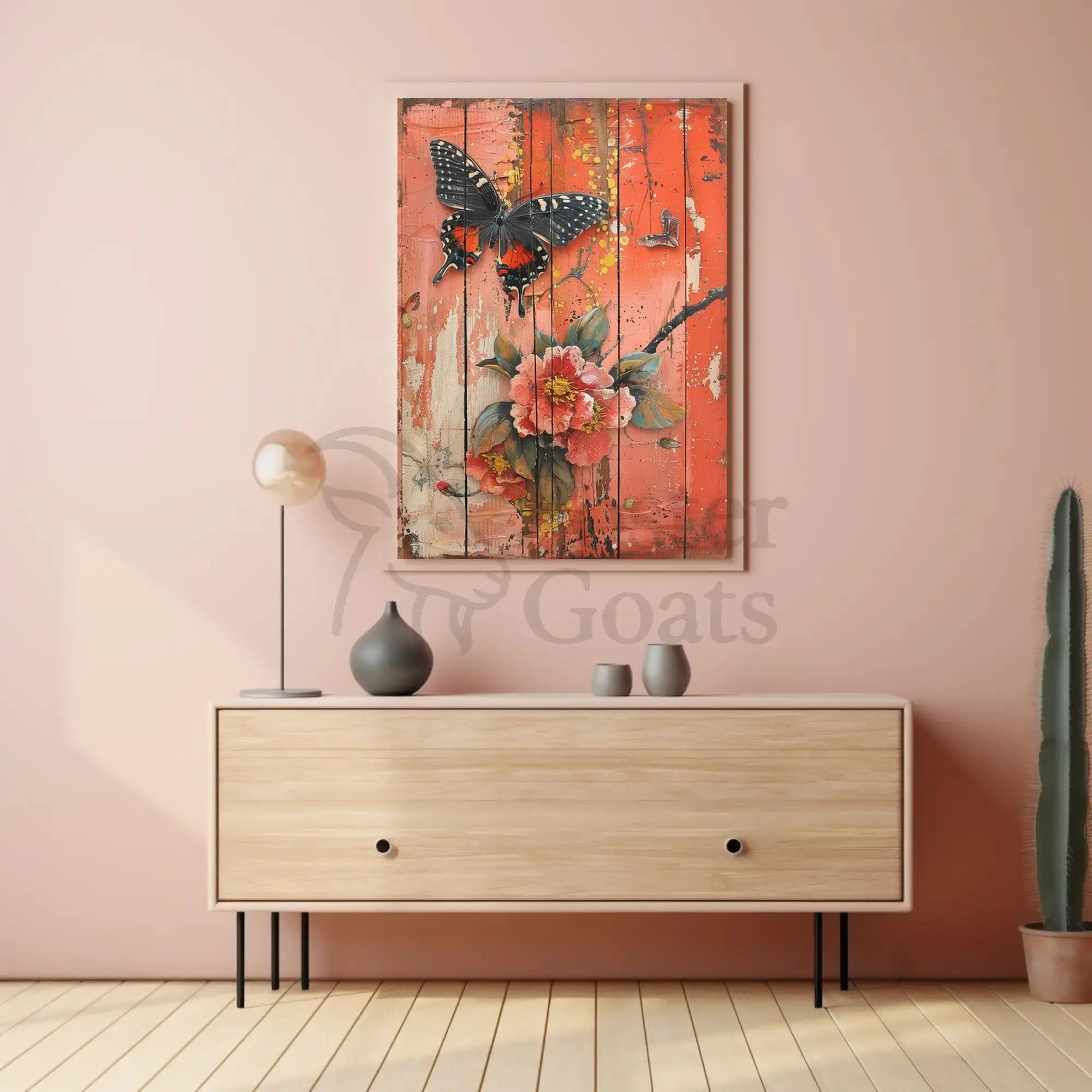 Nature's Beauty and Renewal in Artistic Animal Poster PosterGoat
