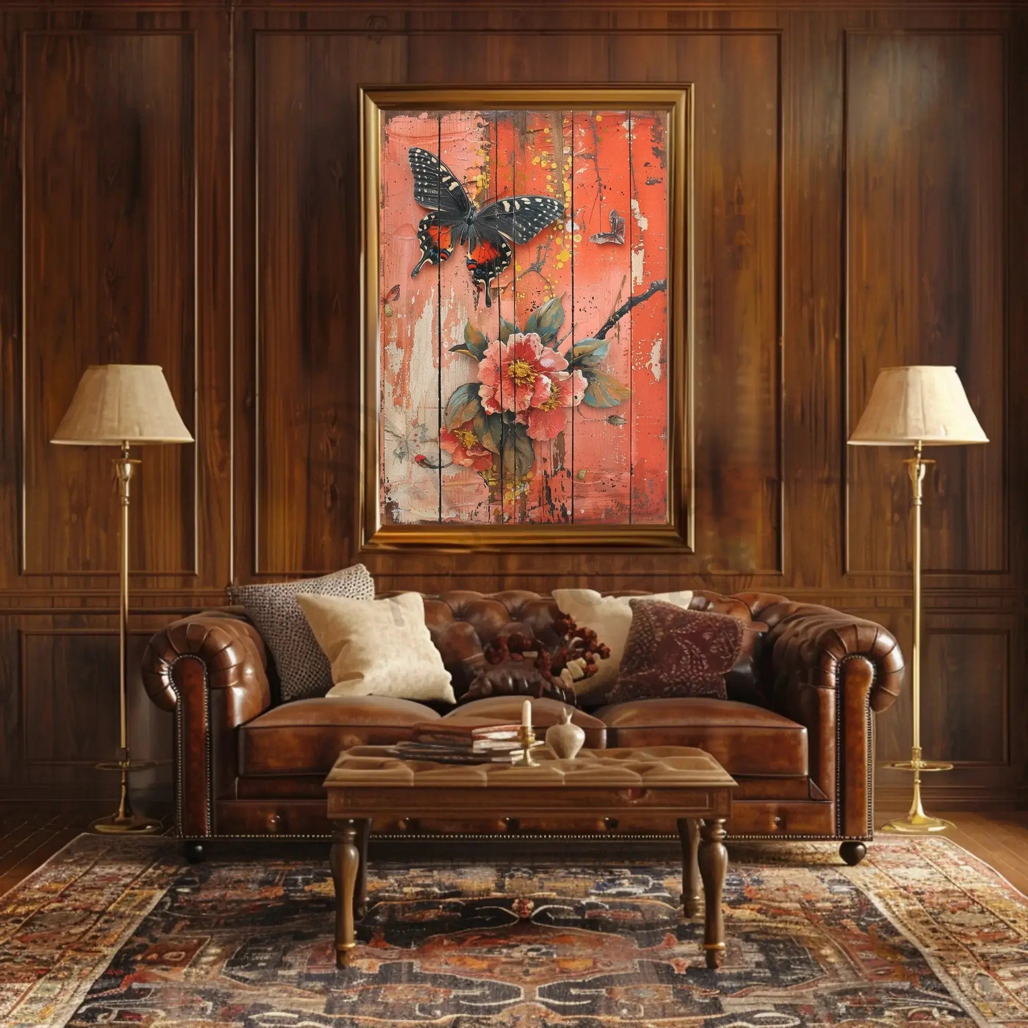 Nature's Beauty and Renewal in Artistic Animal Poster PosterGoat