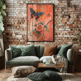 Nature's Beauty and Renewal in Artistic Animal Poster PosterGoat