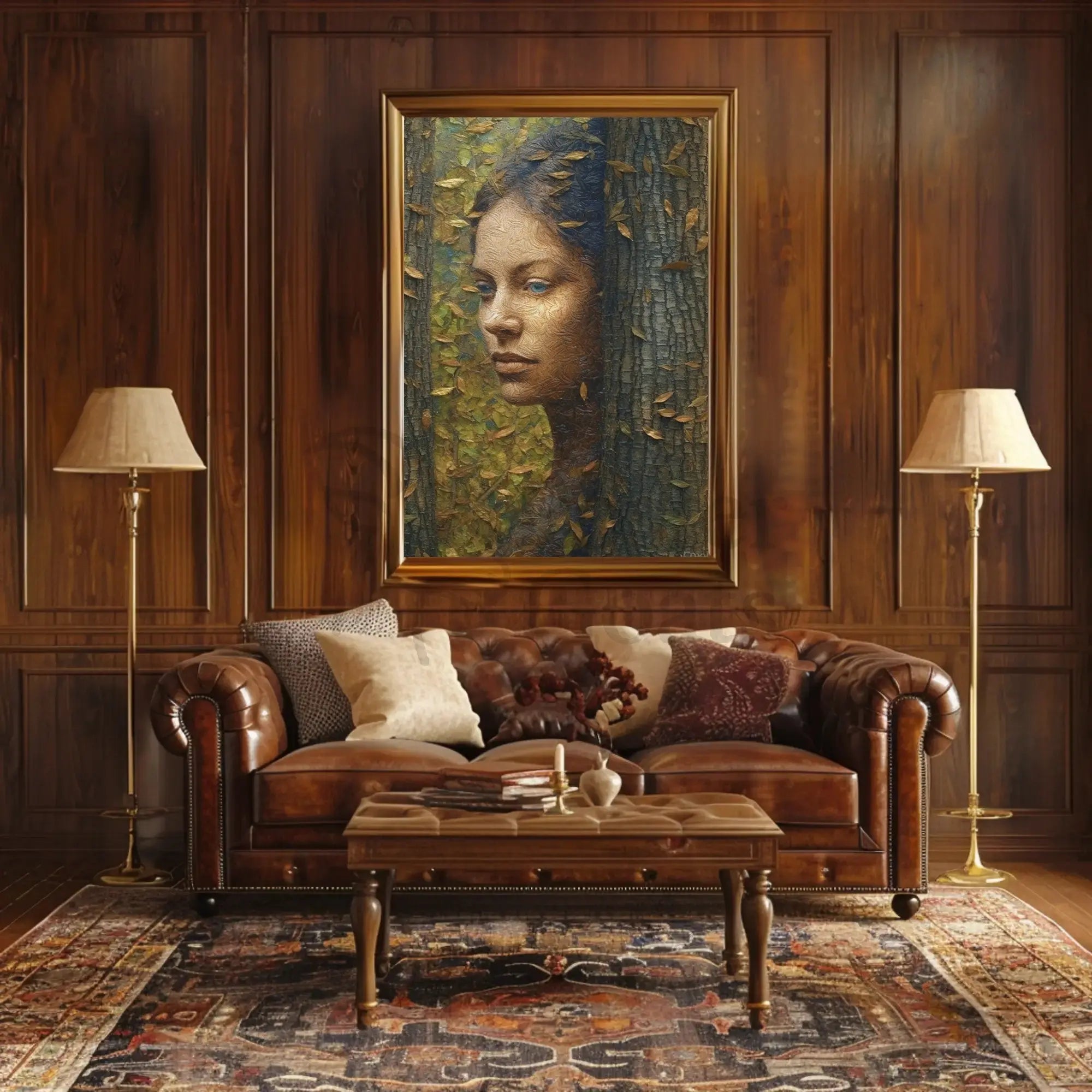 Nature's Harmony: Timeless Artistic Abstract, Artistic, or Pop Culture Poster PosterGoat