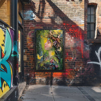 Nature's Transformation Artistic Poster PosterGoat