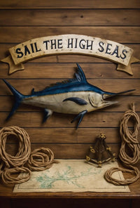 Nautical Adventure Vintage Maritime Exploration Travel Poster PosterGoat