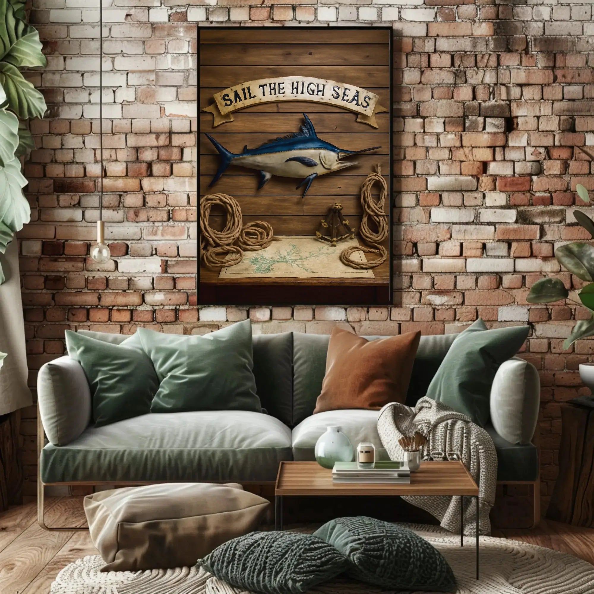 Nautical Adventure Vintage Maritime Exploration Travel Poster PosterGoat