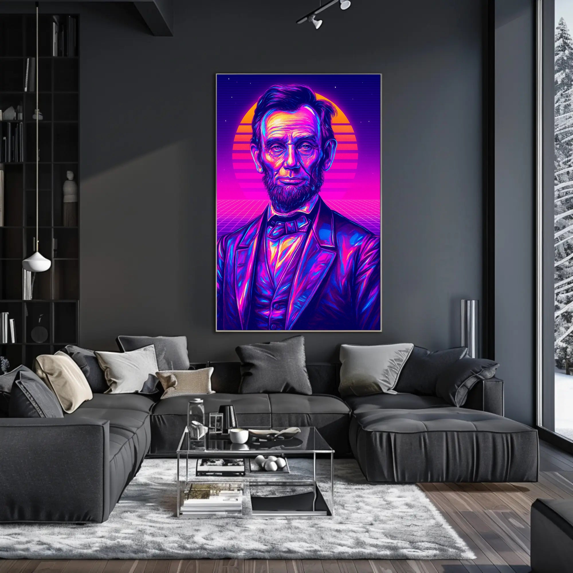 Neon Legacy Poster PosterGoat