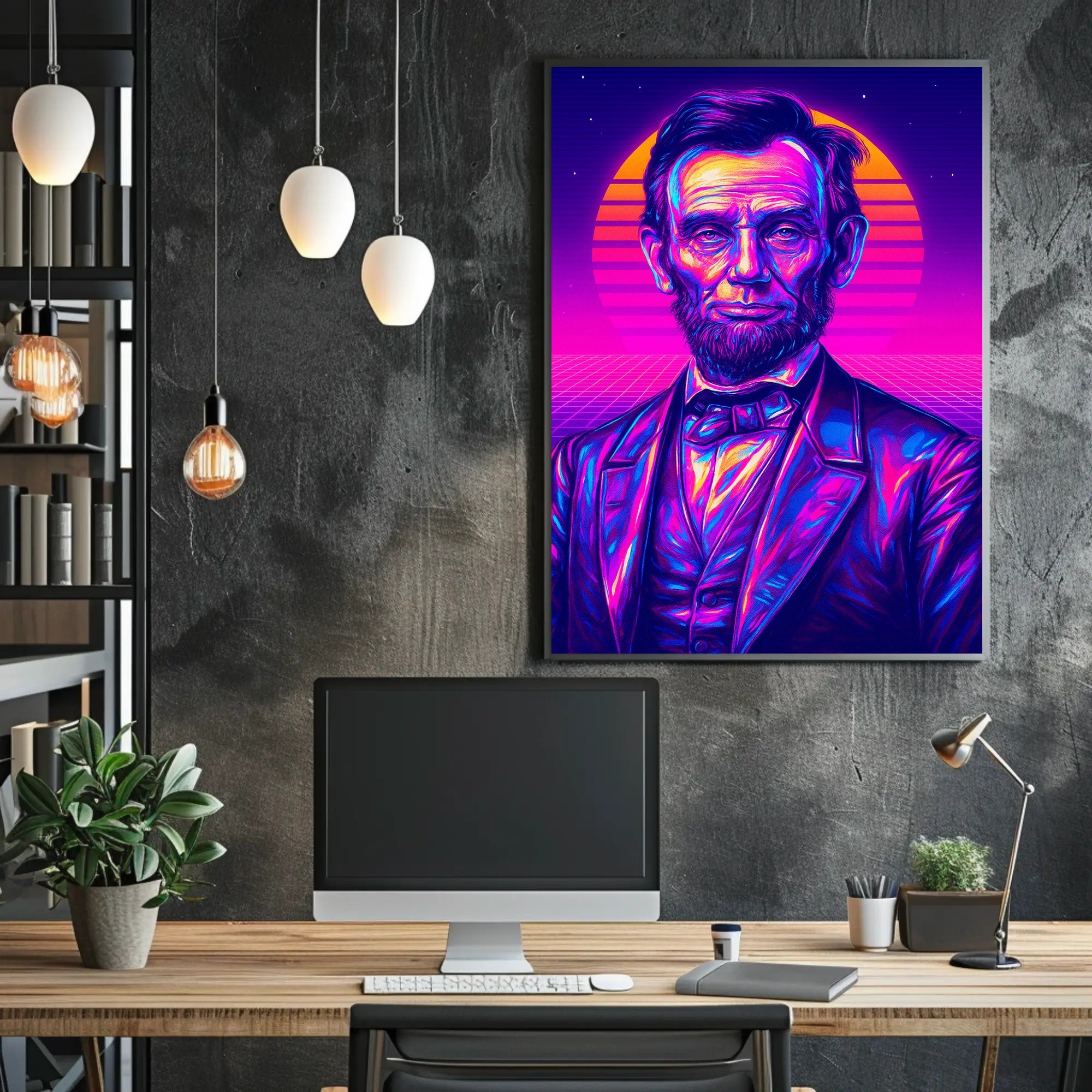 Neon Legacy Poster PosterGoat