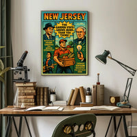New Jersey The Garden State Wall Art Print PosterGoat