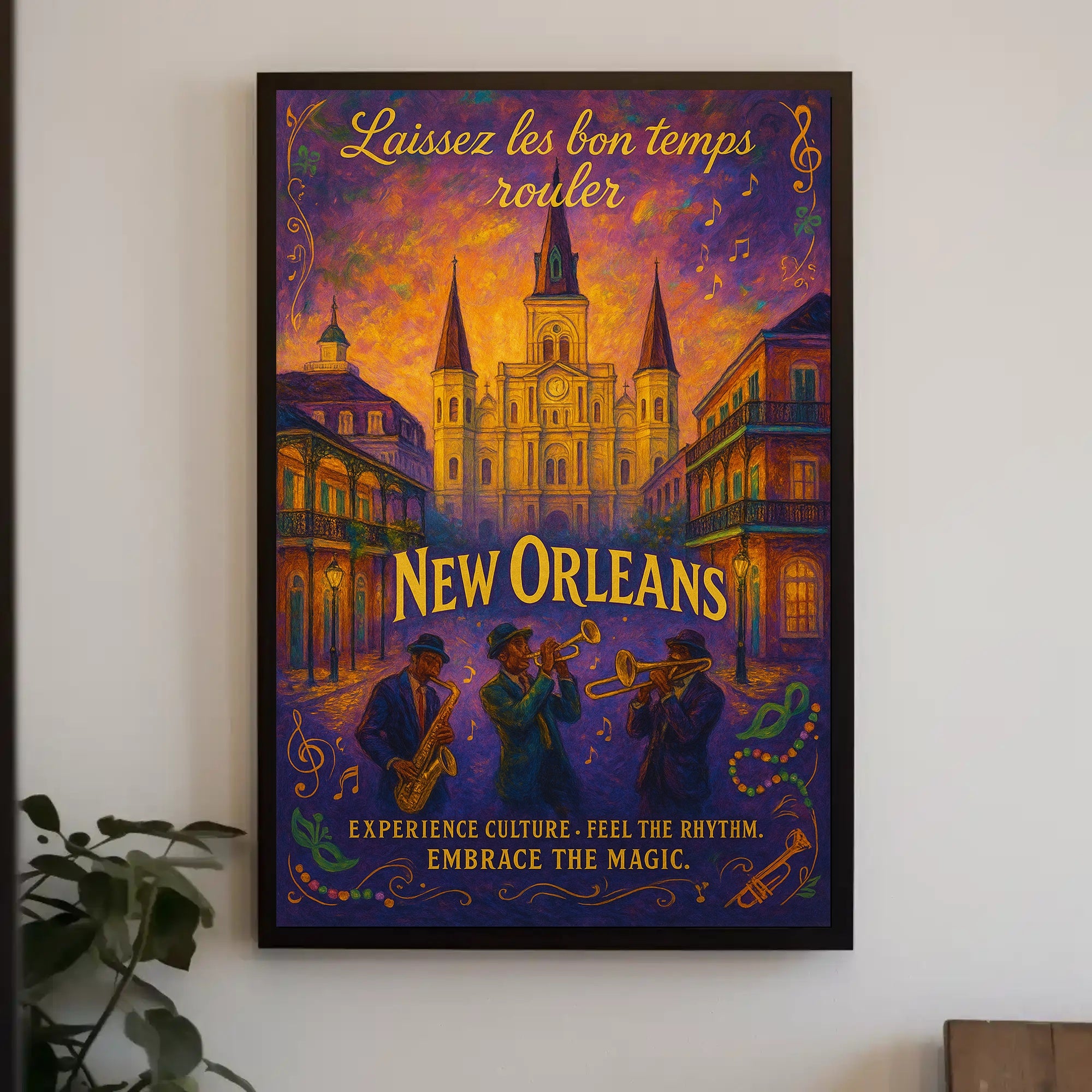New Orleans Celebration Poster PosterGoat