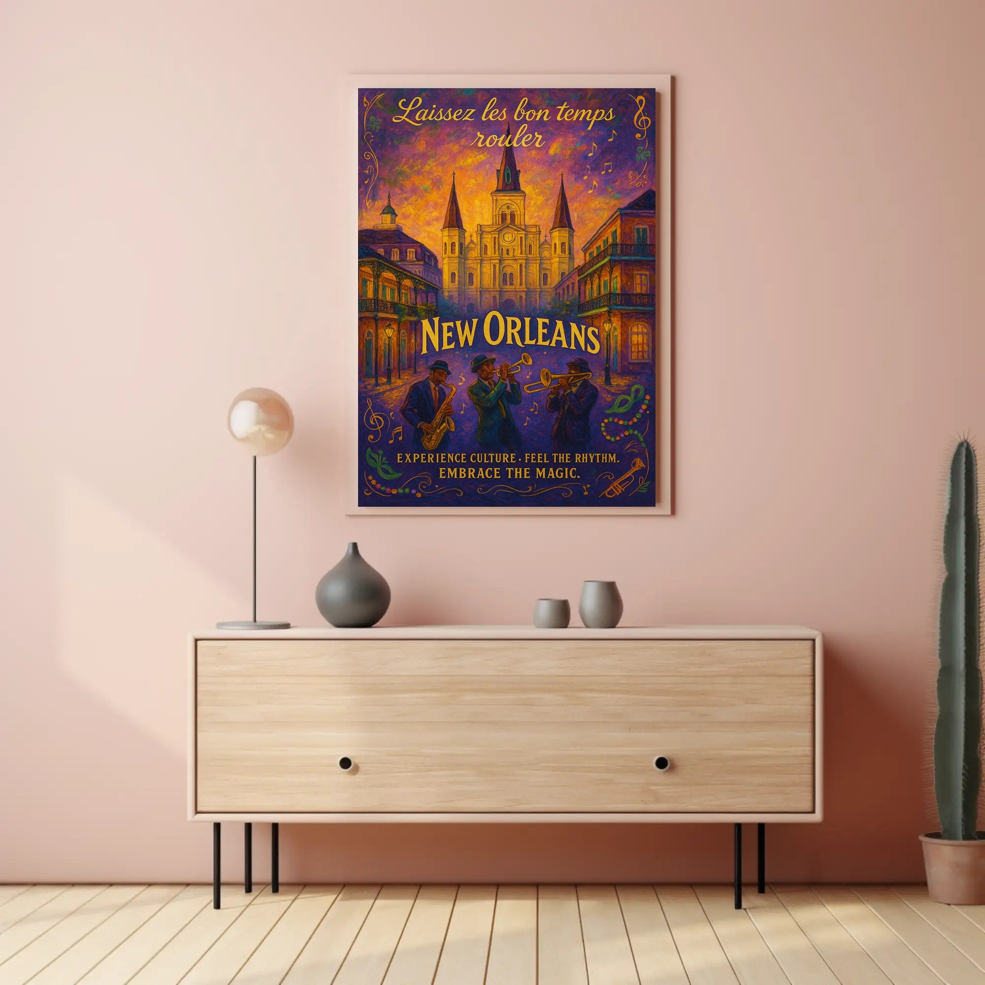 New Orleans Celebration Poster PosterGoat