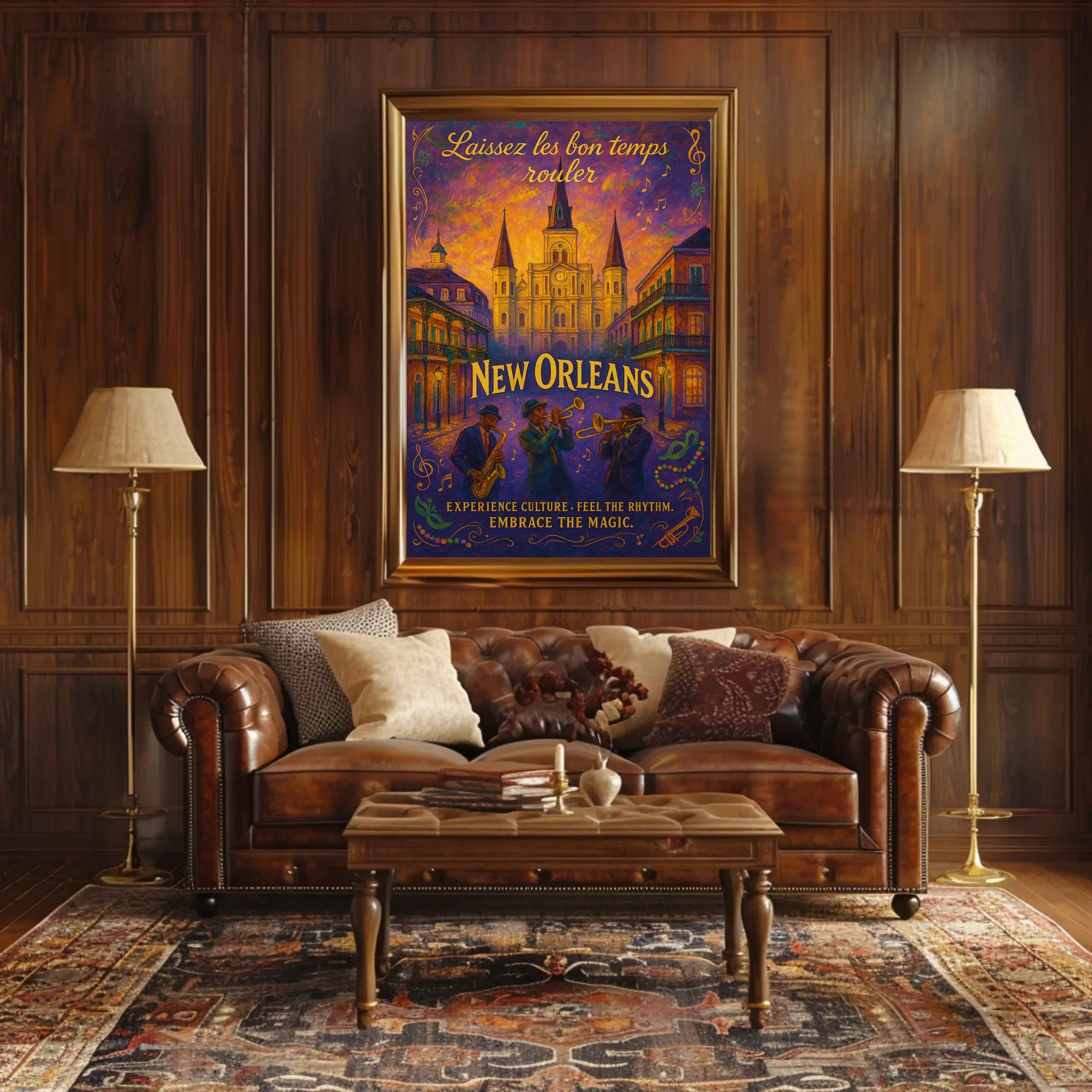 New Orleans Celebration Poster PosterGoat