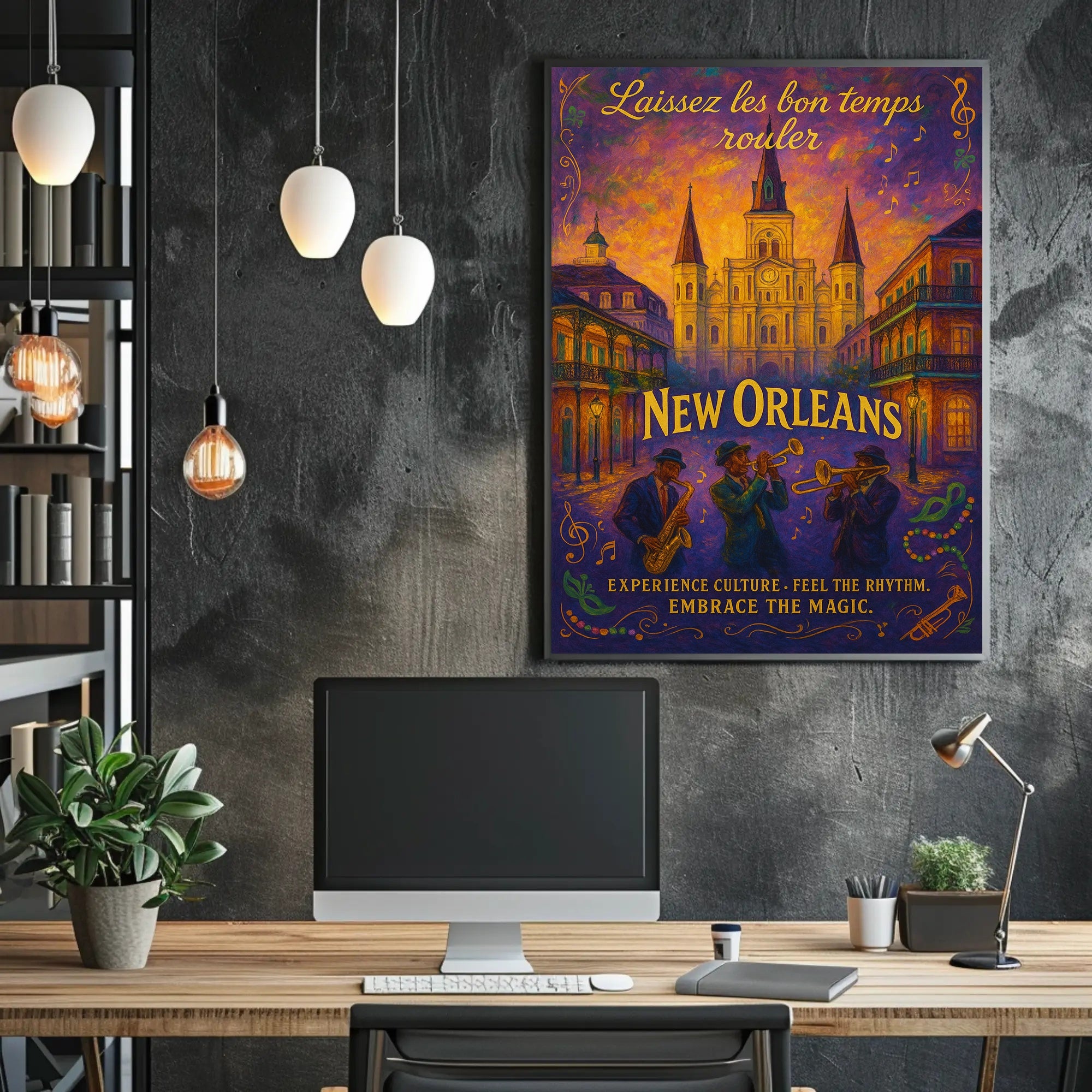 New Orleans Celebration Poster PosterGoat