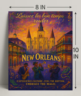 New Orleans Celebration Poster PosterGoat