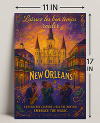 New Orleans Celebration Poster PosterGoat