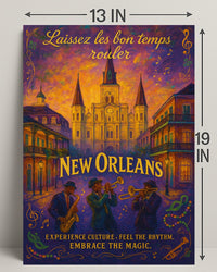 New Orleans Celebration Poster PosterGoat