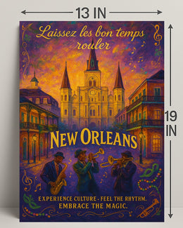 New Orleans Celebration Poster PosterGoat