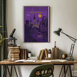 New Orleans Jazz Heritage Art Cultural or Heritage Poster PosterGoat