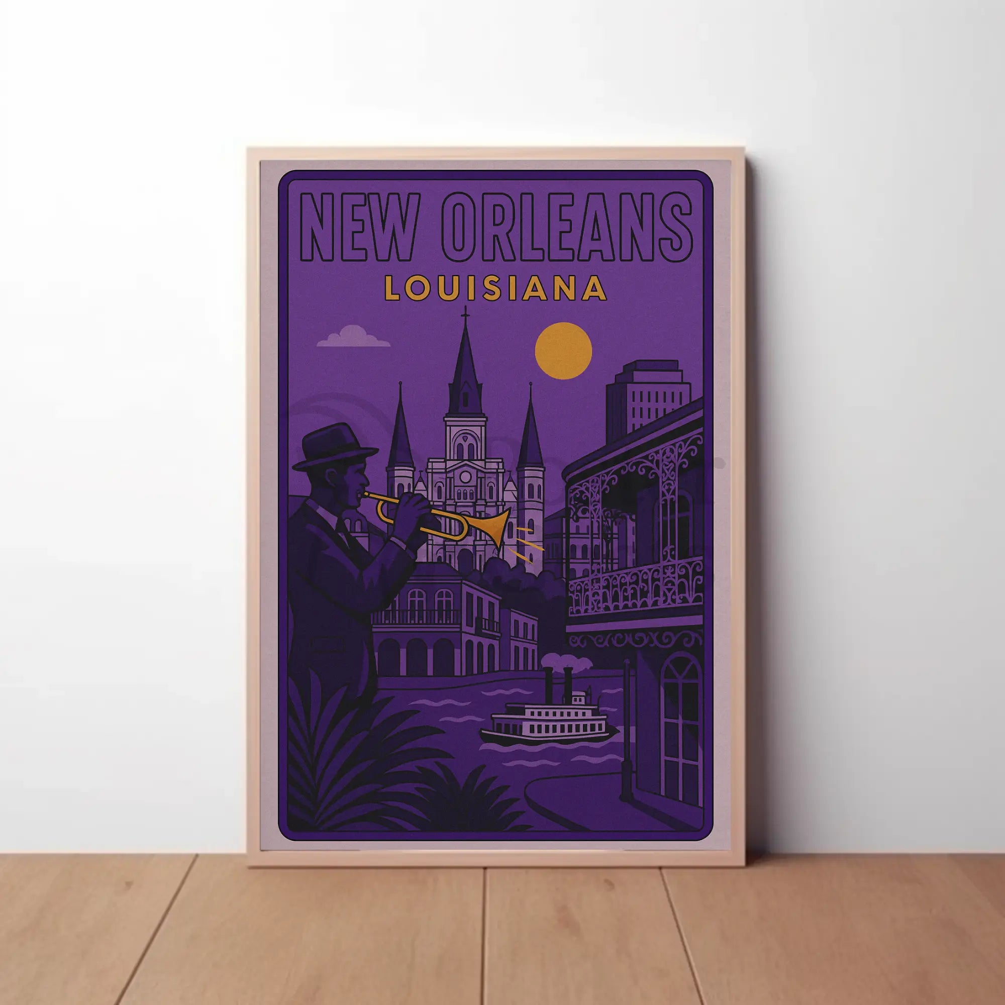 New Orleans Jazz Heritage Art Cultural or Heritage Poster PosterGoat