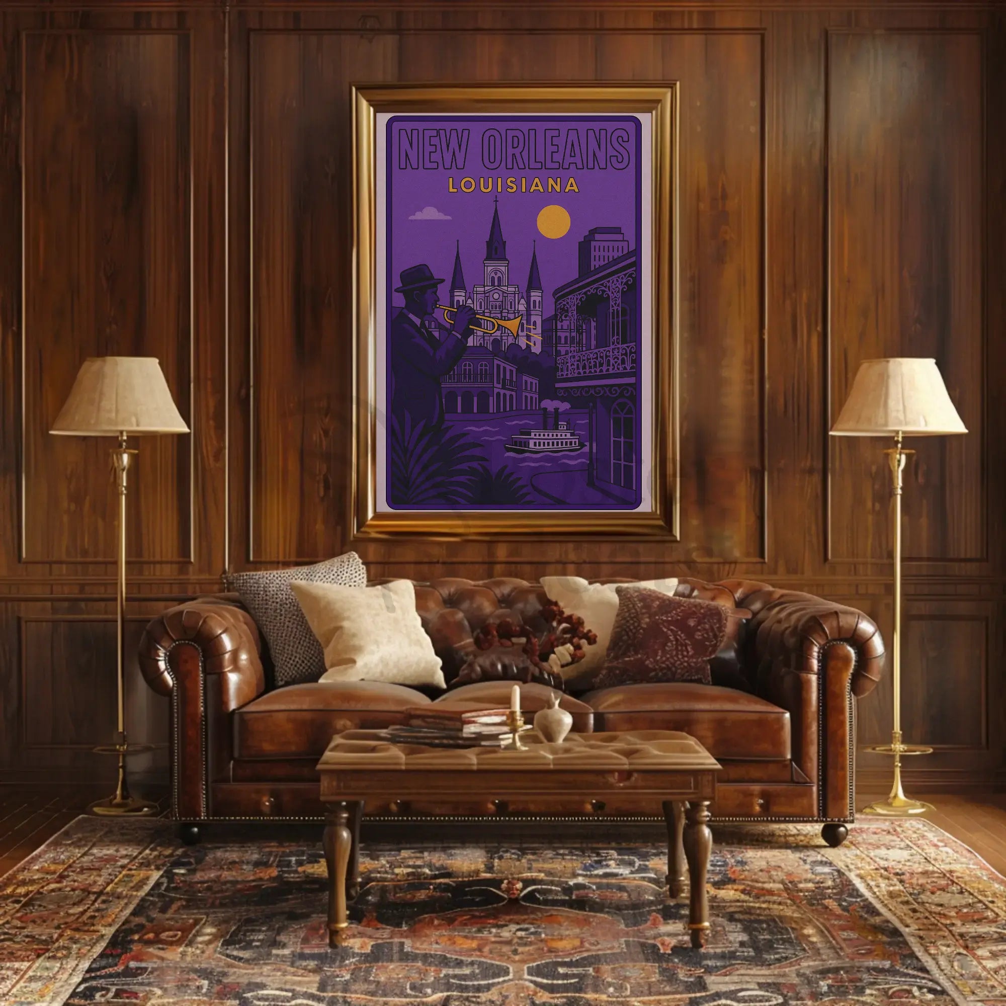 New Orleans Jazz Heritage Art Cultural or Heritage Poster PosterGoat