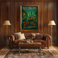 New Orleans Where Rhythm Meets Soul Poster PosterGoat