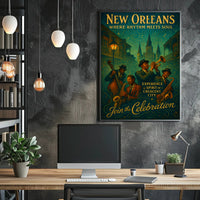 New Orleans Where Rhythm Meets Soul Poster PosterGoat