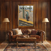 New York City Subway Scene - Cultural or Heritage Poster PosterGoat