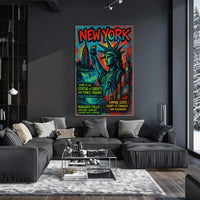 New York Wonders Poster PosterGoat