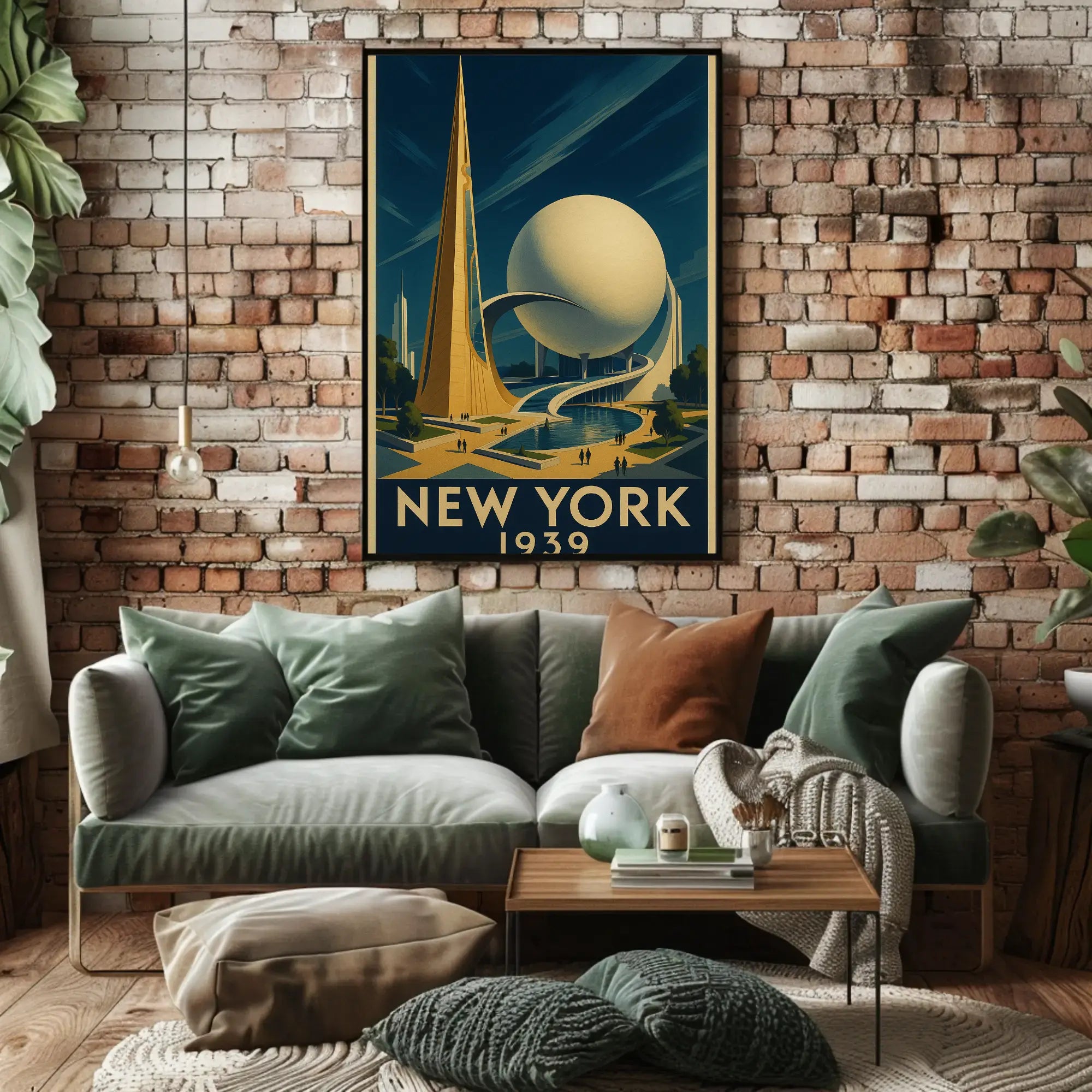 New York World's Fair 1939 Historical Poster PosterGoat